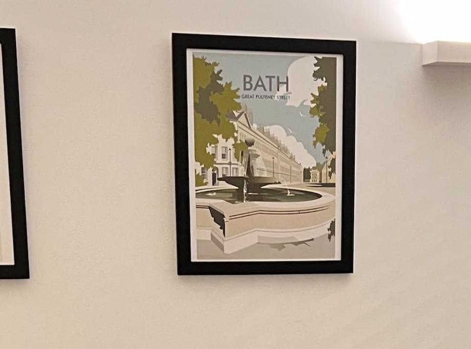 ***Spotless, Bright 1 Double Bed Apartment*** Bath Kültér fotó